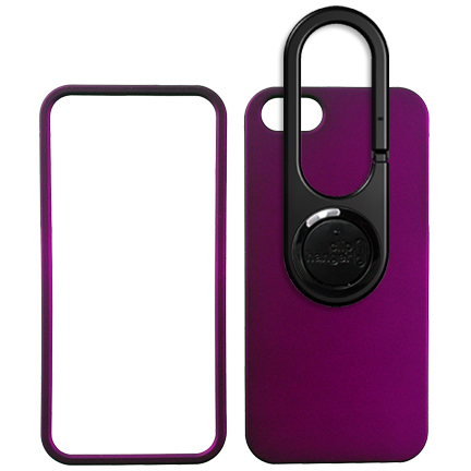 Pro Case - Apple iPhone 5 / 5s / old SE Purple Rubber Finish